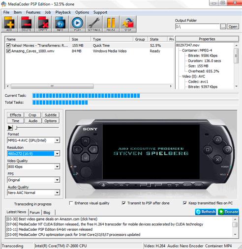 MediaCoder PSP中文版