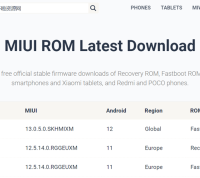 MIUI ROM小米官方刷机ROM稳定固件下载,支持手机平板和路由器